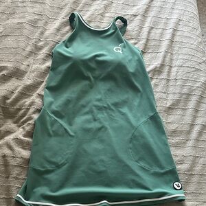 Vuori Green Athletic Tennis Golf Dress